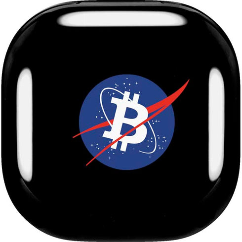 Bitcoin Logo Galaxy Buds Live Skin