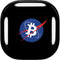 Bitcoin Logo Galaxy Buds Live Skin