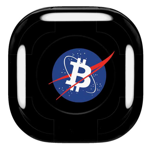 Bitcoin Logo Galaxy Buds Live Skin