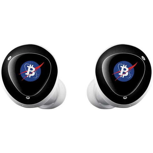 Bitcoin Logo Galaxy Buds Plus Skin