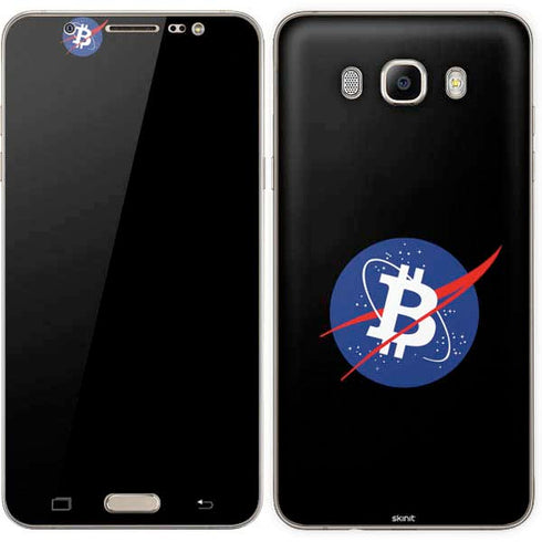 Bitcoin Logo Galaxy J7 Skin