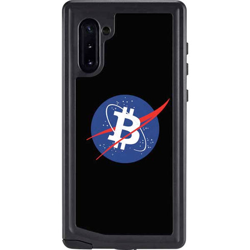 Bitcoin Logo Galaxy Note 10 Waterproof Case