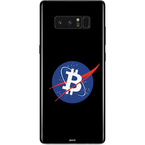 Bitcoin Logo Galaxy Note 8 Skin