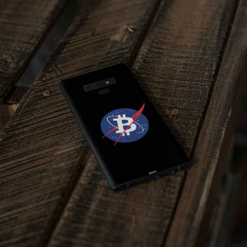 Bitcoin Logo Galaxy Note 9 Skin