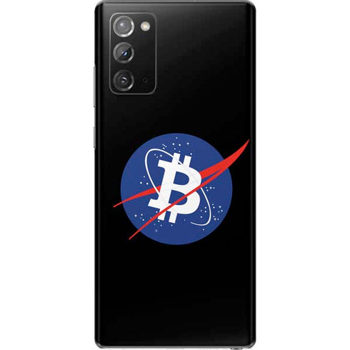Bitcoin Logo Galaxy Note20 5G Skin