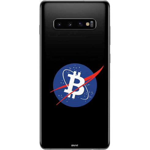 Bitcoin Logo Galaxy S10 Plus Skin