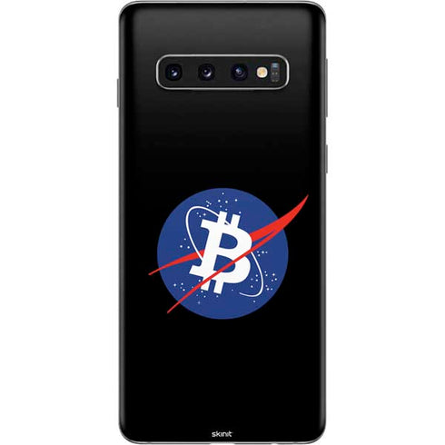 Bitcoin Logo Galaxy S10 Skin