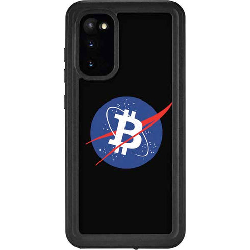 Bitcoin Logo Galaxy S20 Waterproof Case