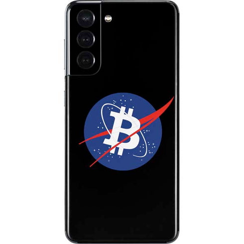 Bitcoin Logo Galaxy S21 5G Skin