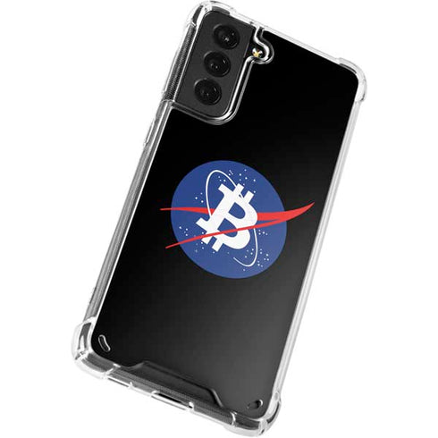 Bitcoin Logo Galaxy S21 Plus 5G Clear Case