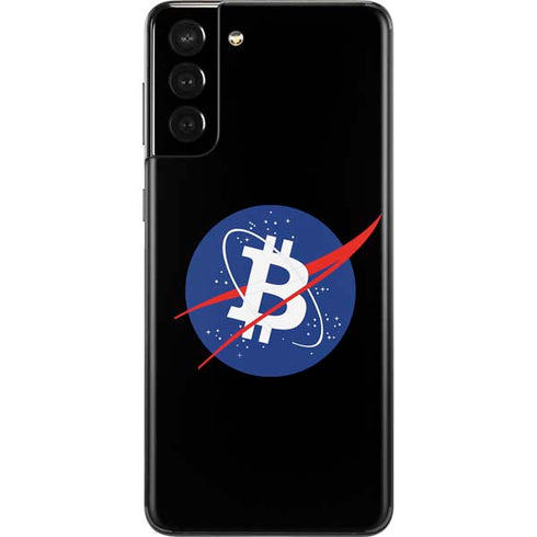 Bitcoin Logo Galaxy S21 Plus 5G Skin