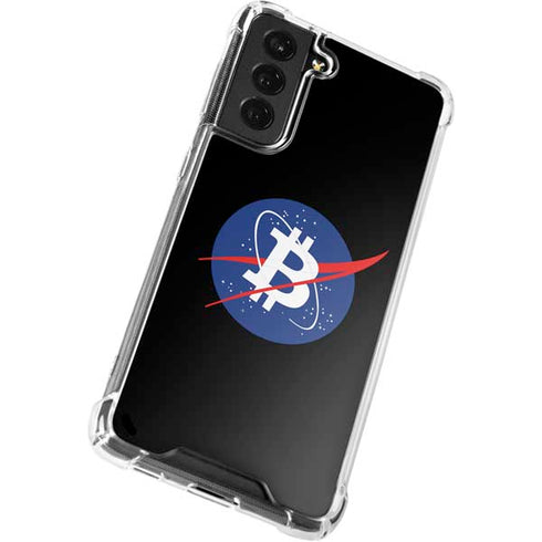 Bitcoin Logo Galaxy S22 Plus Clear Case