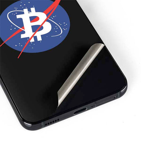 Bitcoin Logo Galaxy S22 Skin