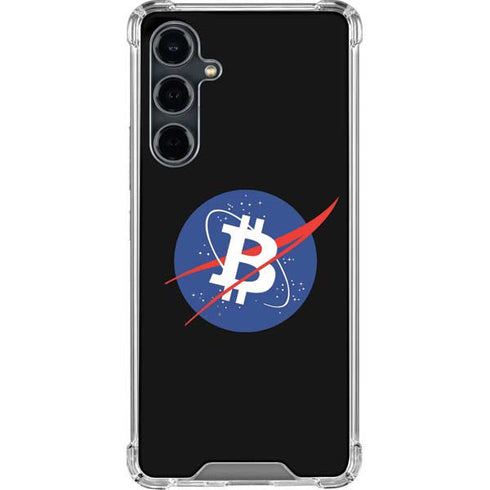 Bitcoin Logo Galaxy S23 FE Clear Case