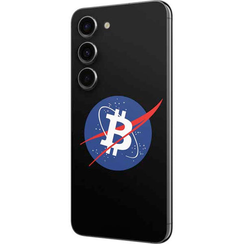 Bitcoin Logo Galaxy S23 Skin
