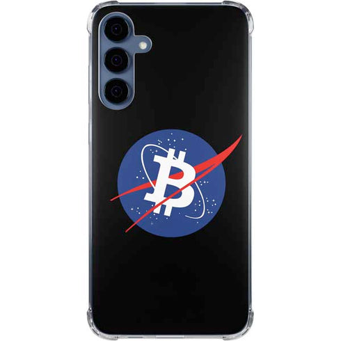 Bitcoin Logo Galaxy S24 Clear Case