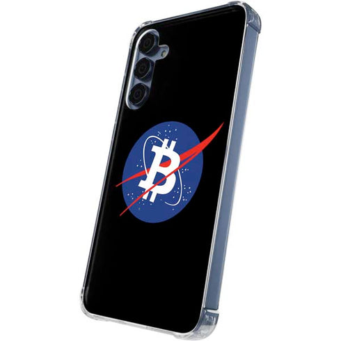 Bitcoin Logo Galaxy S24 Clear Case