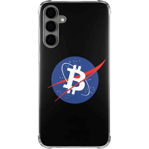Bitcoin Logo Galaxy S24 Plus Clear Case