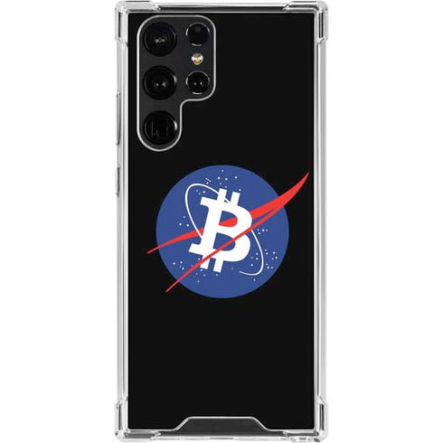 Bitcoin Logo Galaxy S24 Ultra Clear Case
