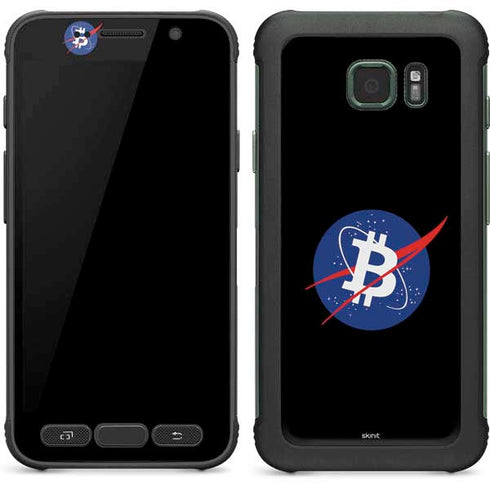 Bitcoin Logo Galaxy S7 Active Skin