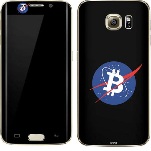 Bitcoin Logo Galaxy S7 Edge Skin