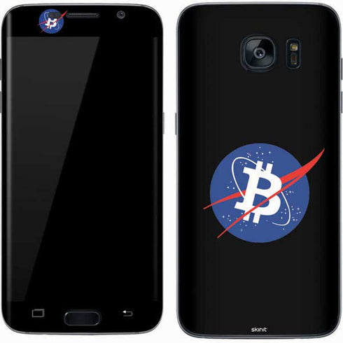 Bitcoin Logo Galaxy S7 Skin