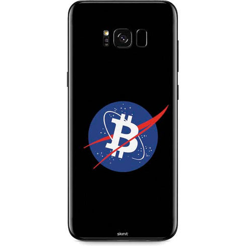 Bitcoin Logo Galaxy S8 Plus Skin