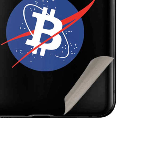 Bitcoin Logo Galaxy Z Flip Skin