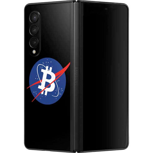 Bitcoin Logo Galaxy Z Fold3 5G Skin