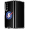 Bitcoin Logo Galaxy Z Fold4 5G Clear Case