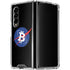 Bitcoin Logo Galaxy Z Fold4 5G Clear Case