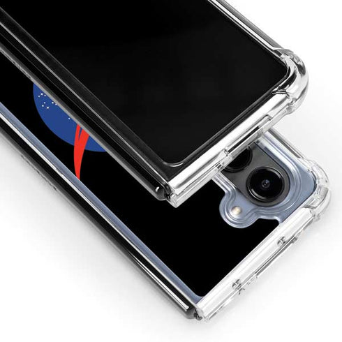 Bitcoin Logo Galaxy Z Fold5 5G Clear Case