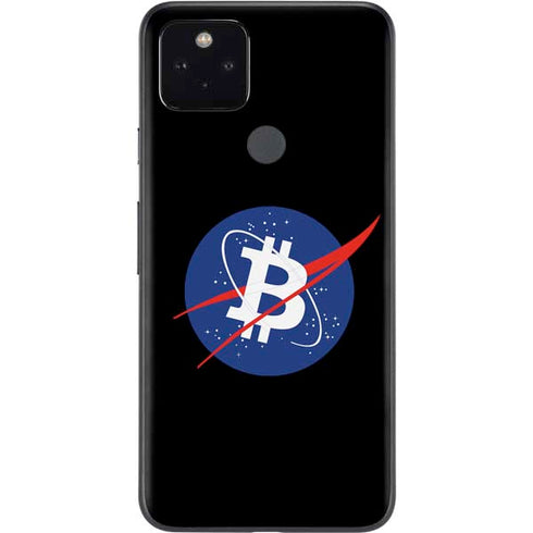 Bitcoin Logo Google Pixel 5a Skin