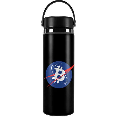 Bitcoin Logo Hydro Flask 20oz Wide Mouth Skin