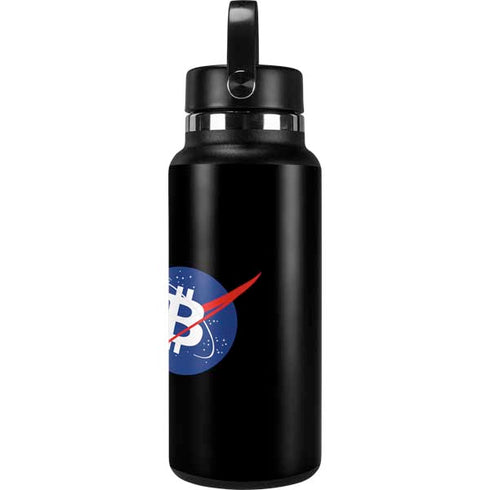 Bitcoin Logo Hydro Flask 32oz Wide Mouth Skin