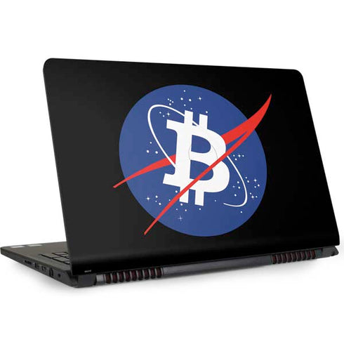 Bitcoin Logo Dell Inspiron Skin