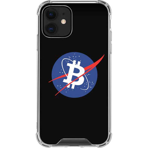 Bitcoin Logo iPhone 12 Clear Case