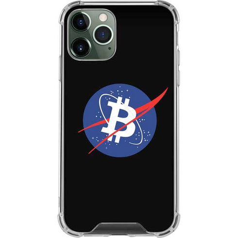 Bitcoin Logo iPhone 12 Pro Clear Case