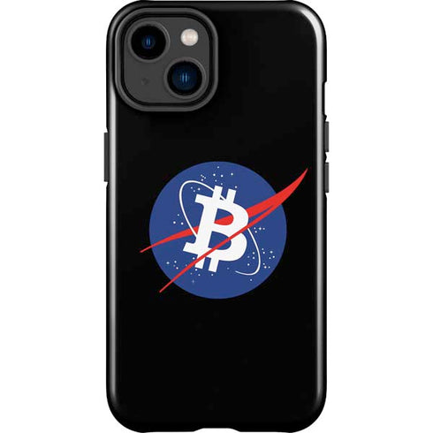 Bitcoin Logo iPhone 14 Plus Impact Case
