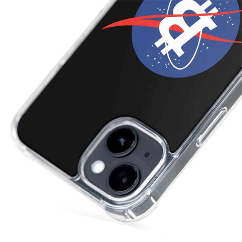 Bitcoin Logo iPhone 15 Plus MagSafe Case