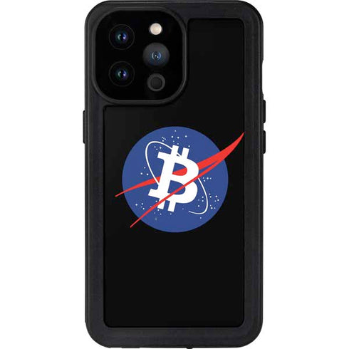 Bitcoin Logo iPhone 14 Pro Max Waterproof Case