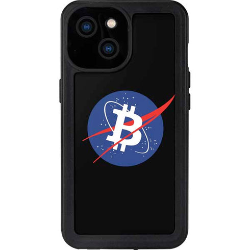 Bitcoin Logo iPhone 15 Waterproof Case