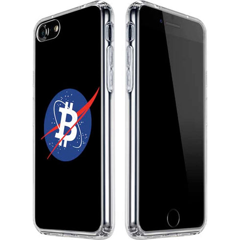 Bitcoin Logo iPhone SE (2nd & 3rd Gen) Clear Case