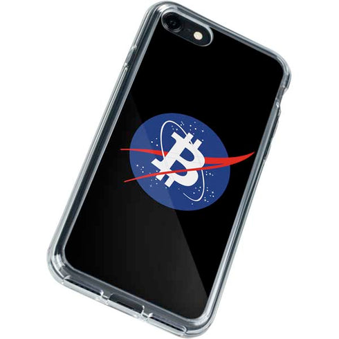 Bitcoin Logo iPhone SE (2nd & 3rd Gen) Clear Case