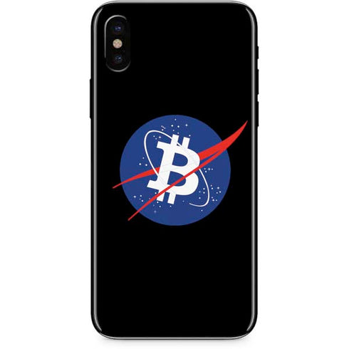 Bitcoin Logo iPhone X Skin
