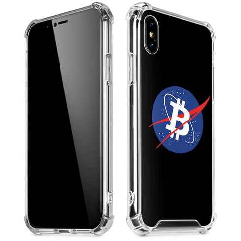 Bitcoin Logo iPhone XS Max Clear Case