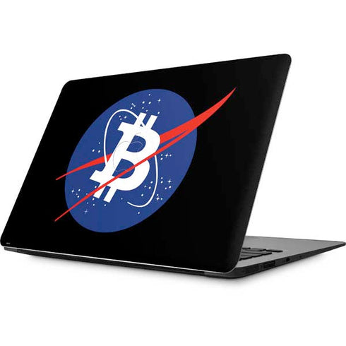 Bitcoin Logo Apple MacBook Skin