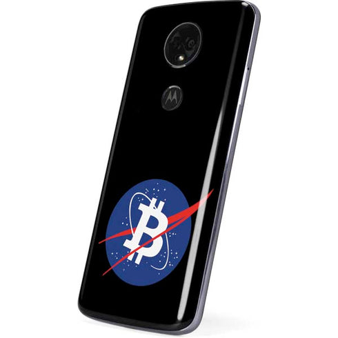 Bitcoin Logo Moto E5 Plus Skin