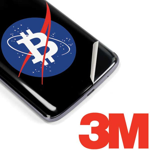 Bitcoin Logo Moto E5 Plus Skin