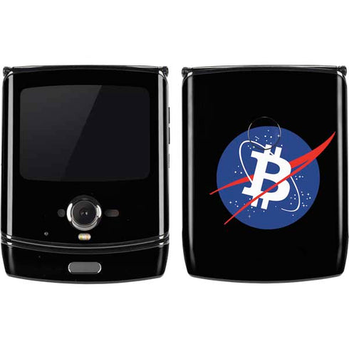 Bitcoin Logo Motorola RAZR Skin